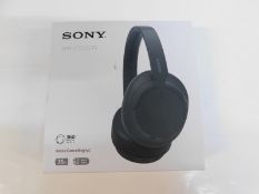 1 BOXED SONY NOISE CANCELING HEADPHONES MODEL WH-CH720N RRP Â£99.99