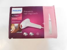 1 BOXED PHILLIPS LUMEA ADVANCED IPL HAIR REMOVAL DEVICE MODEL BRI923/00 RRP Â£399