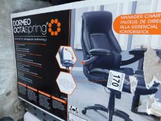 1 BOXED DORMEO OCTASPRING TECHNOLOGY TRUE INNOVATIONS MANAGER'S OFFICE CHAIR RRP Â£199
