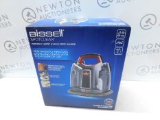 1 BOXED BISSELL SPOTCLEAN PROHEAT PORTABLE SPOT AND STAIN CARPET CLEANER RRP Â£199