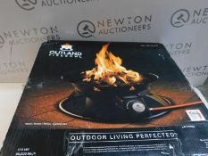 1 BOXED OUTLAND CYPRESS FIREBOWL PORTABLE PROPANE CAMP FIRE RRP Â£59