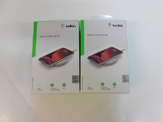 2 BOXES OF BELKIN WIRELESS CHARGING PADS 10W RRP Â£99