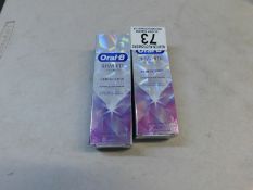 2 BOXES OF ORAL-B TOOTH PASTE RRP Â£29.99