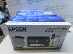 1 BOXED EPSON ECOTANK ET-2851 A4 COLOUR MULTIFUNCTION INKJET PRINTER RRP Â£299