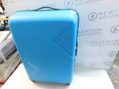 1 AMERICAN TOURISTER LARGE HARDSIDE SPINNER CASE IN TEAL RRP Â£99