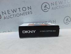 1 BOXED DKNY WOMEN'S COMFORT COTTON BRA 2 PACK SIZE S RRP Â£24.99