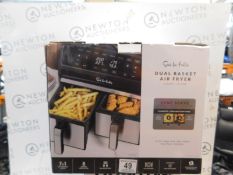 1 BOXED SUR LA TABLE DUAL BASKET AIR FRYER, 7.6L RRP Â£129