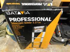 1 BOXED BATAVIA TELESCOPIC LADDER RRP Â£149.99