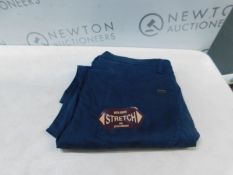 1 BRAND NEW PAIR OF MENS JACHS NEW YORK STRETCH SATEEN PANTS SIZE 32X34 RRP Â£29