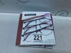 1 FOSTER GRANT DESIGN OPTICS REDING GLASSES STRENGTH +1.50 RRP Â£39.99