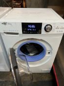 1 HAIER HW100-BD14756 10KG 1400RPM FREESTANDING WASHING MACHINE - WHITE RRP Â£499 (POWERS ON)