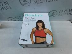 1 BRAND NEW BOXED DAVINA GYM BALL RRP Â£19