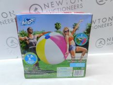 1 BRAND NEW BOXED SET OF 2 BESTWAY 60" H2O GO INFLATABLE BEACH BALLS RRP Â£19.99