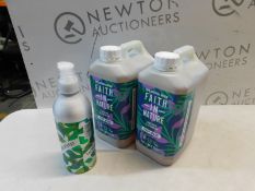 2 TUBS OF FAITH IN NATURE BODY WASH RRP Â£29.99