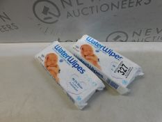 2 PACKS OF WATER WIPES RRP Â£19.99