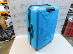 1 AMERICAN TOURISTER LARGE HARDSIDE SPINNER CASE IN TEAL RRP Â£99