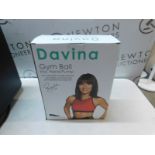 1 BRAND NEW BOXED DAVINA GYM BALL RRP Â£19