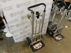 1 COSCO 3-IN-1 ALUMINIUM 450KG CAPACITY HAND TRUCK RRP Â£89.99