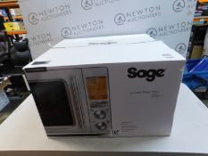 1 BOXED SAGE 32 LITRE 1100W THE COMBI WAVE 3 IN 1 MICROWAVE IN BLACK STAINLESS STEEL