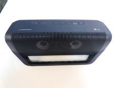 1 LG XBOOM GO PN7 BLUETOOTH SPEAKER WITH MERIDIAN TECHNOLOGY RRP Â£99.99