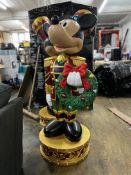 1 BOXED DISNEY 5FT (1.5M) MICKEY CHRISTMAS NUTCRACKER WITH 11 LED LIGHTS AND SOUNDS RRP Â£799 (HEAD,