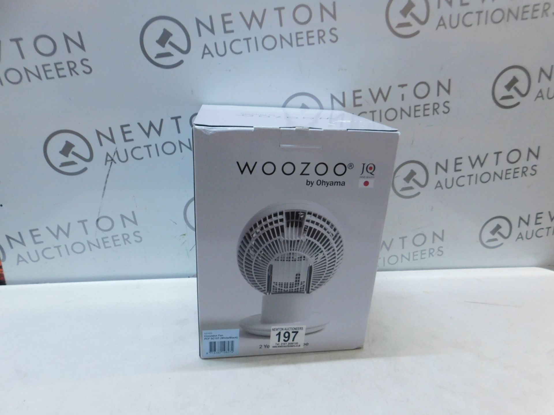 1 BOXED WOOZOO CIRCULATOR FAN BY OHAMA RRP Â£39.99