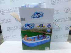 1 BOXED H2O GO BESTWAY FAMILY POOL RRP Â£89.99