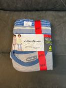 1 BRAND NEW PACKED EDDIE BAUER BOYS 4 PIECE PYJAMA PACK SIZE M-9/10 RRP Â£19