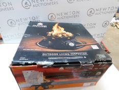 1 BOXED OUTLAND FIREBOWL MEGA PORTABLE PROPANE CAMP FIRE RRP Â£129