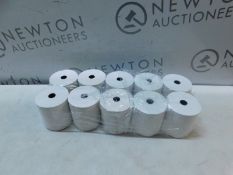 1 SET OF 10 THERMAL POS PRINTER ROLLS RRP Â£24.99