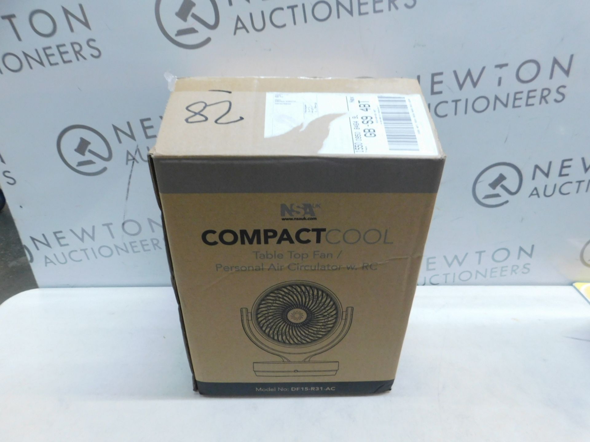 1 BOXED NSA COMPACT COOL TABLE TOP FAN RRP Â£39.99