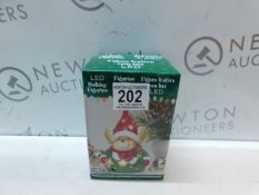 1 BOXED HOLIDAY LED FIGURINE RRP Â£11.99