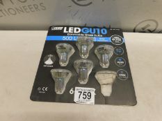 1 PACKED FEIT ELECTRIC LED GU10 50W DIMMABLE - 6 PACK RRP Â£19