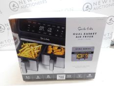 1 BOXED SUR LA TABLE DUAL BASKET AIR FRYER, 7.6L RRP Â£129