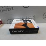 1 BOXED DKNY WOMEN'S SEAMLESS RIB KNIT 4 PACK BIKINI BRIEF SIZE L RRP Â£24.99