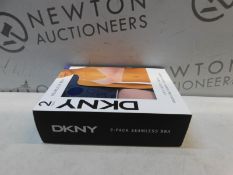 1 BRAND NEW BOXED DKNY WOMEN'S COMFORT COTTON BRA 2 PACK SIZE L RRP Â£24.99