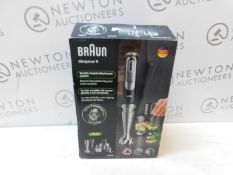 1 BOXED BRAUN MULTIQUICK 9 MQ9087X MIXER PATISSERIE WITH ACCESSORIES RRP Â£112.99