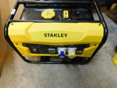 1 STANLEY SG2400 BASIC 2300W FRAME GENERATOR 110 / 230V RRP £399.99