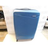 1 AMERICAN TOURISTER LARGE HARDSIDE SPINNER CASE IN BLUE RRP Â£99