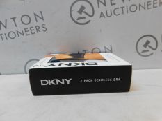 1 BOXED DKNY WOMEN'S COMFORT COTTON BRA 2 PACK SIZE M RRP Â£24.99