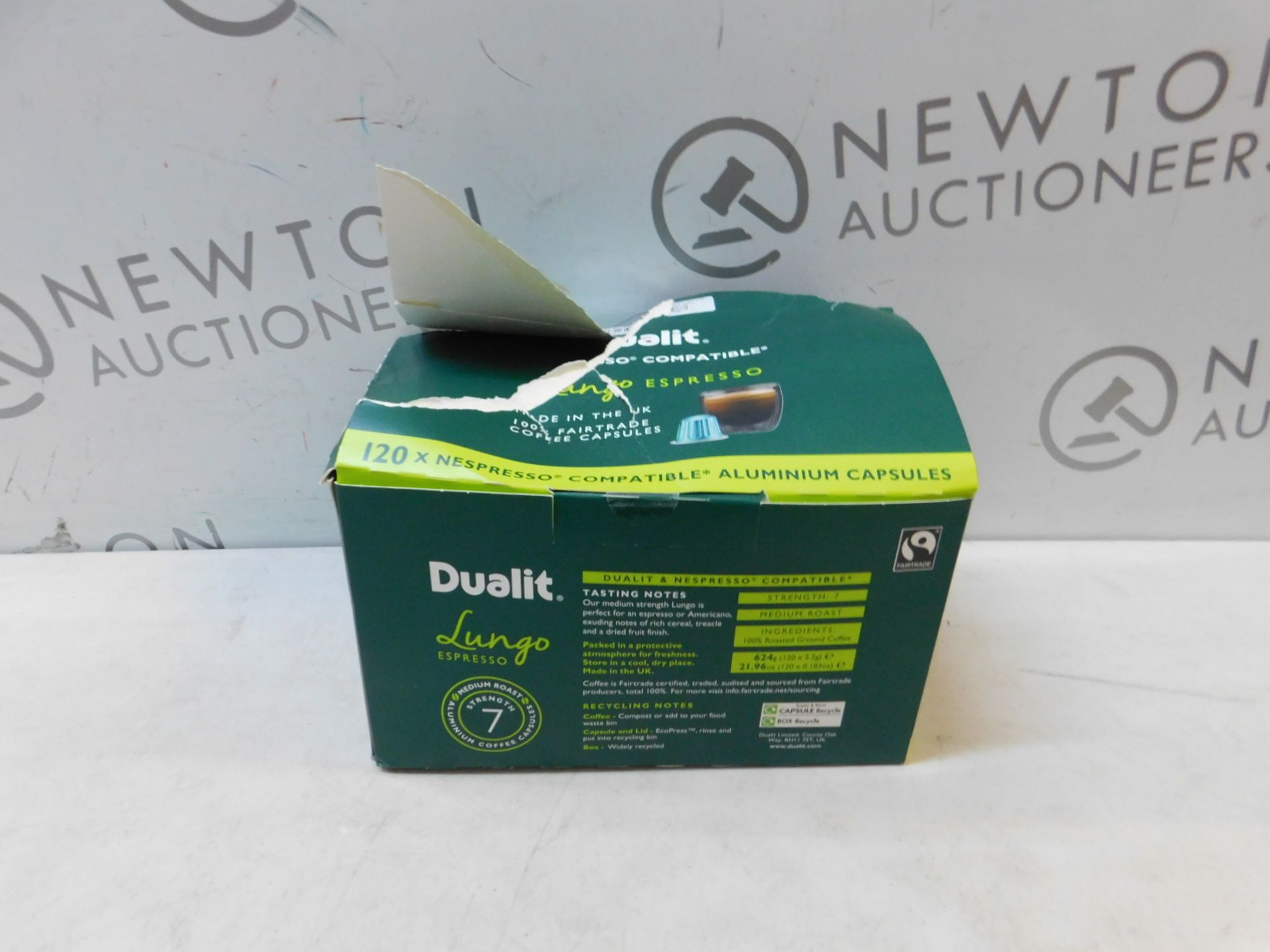 1 BOXED DUALIT LUNGO ESPRESSO 120 (APPROX) COFFEE CAPSULES RRP Â£39.99