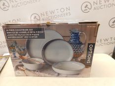 1 BOXED OVER & BACK STONEWARE DINNERWARE SET RRP Â£59