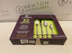 1 BOXED VINERS STAINLESS STEEL CUTLERY SET RRP Â£39