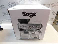 1 BOXED SAGE BARISTA EXPRESS BES875UK BEAN TO CUP COFFEE MACHINE RRP Â£599