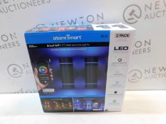 1 BOXED ATOMI SMART WIFI WALL LIGHT, PACK OF 2 RRP Â£149