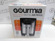 1 BOXED GOURMIA 6.7L DIGITAL AIR FRYER RRP Â£89.99