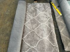 1 SOFT-STEP LARGE AREA RUG ROSELLE GRAY SIZE 160CM BY 213CM RRP Â£199