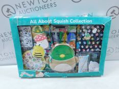 1 BOXED SQUISHMALLOW STATIONERY SUPER SET, ALL ABOUT SQUISH RRP Â£39.99