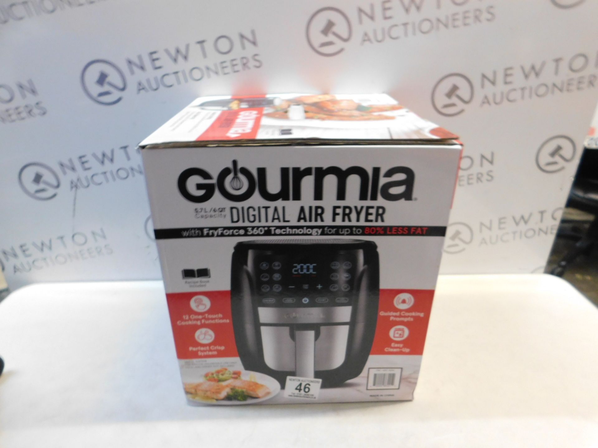 1 BOXED GOURMIA 5.7L DIGITAL AIR FRYER RRP Â£89.99