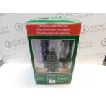 1 BOXED 17 INCH (44CM) NOSTALGIC CHRISTMAS TREE TABLE TOP ORNAMENT WITH LED LIGHTS RRP Â£69